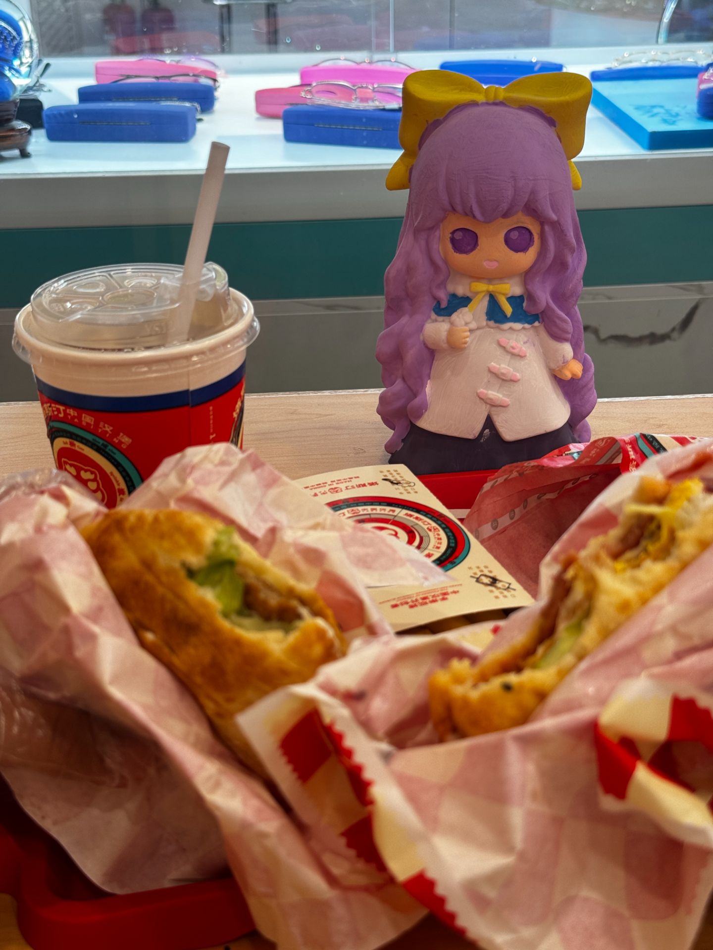 请吃中国汉堡（还有一个手工娃娃）